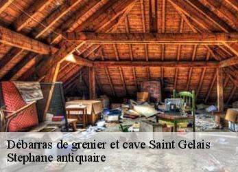 Débarras de grenier et cave  saint-gelais-79410 Stephane antiquaire
