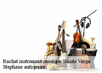 Rachat instrument musique  sainte-verge-79100 Stephane antiquaire